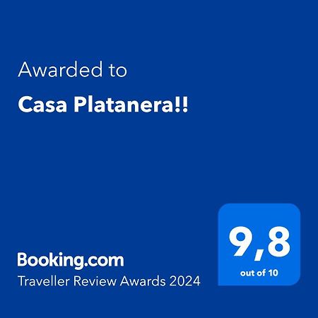 הוילה לאחארס Casa Platanera!! מראה חיצוני תמונה