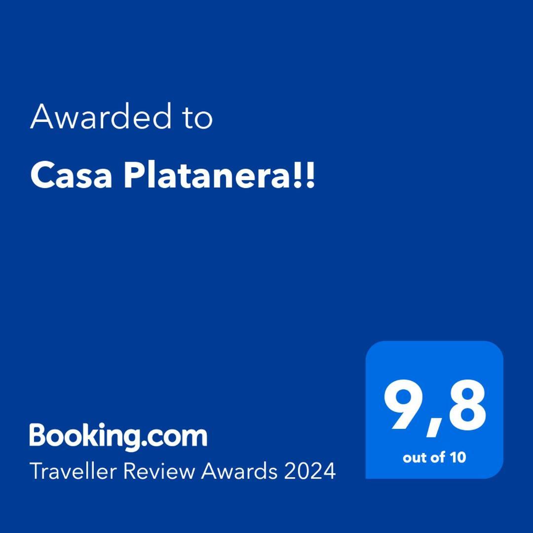 הוילה לאחארס Casa Platanera!! מראה חיצוני תמונה